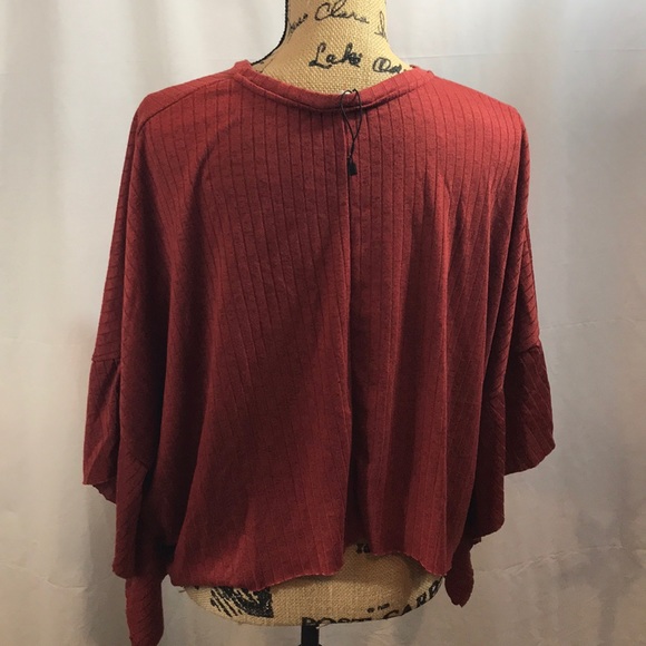 ZARA TRAFALUC OVER SIZED SMALL TOP. - Picture 2 of 5